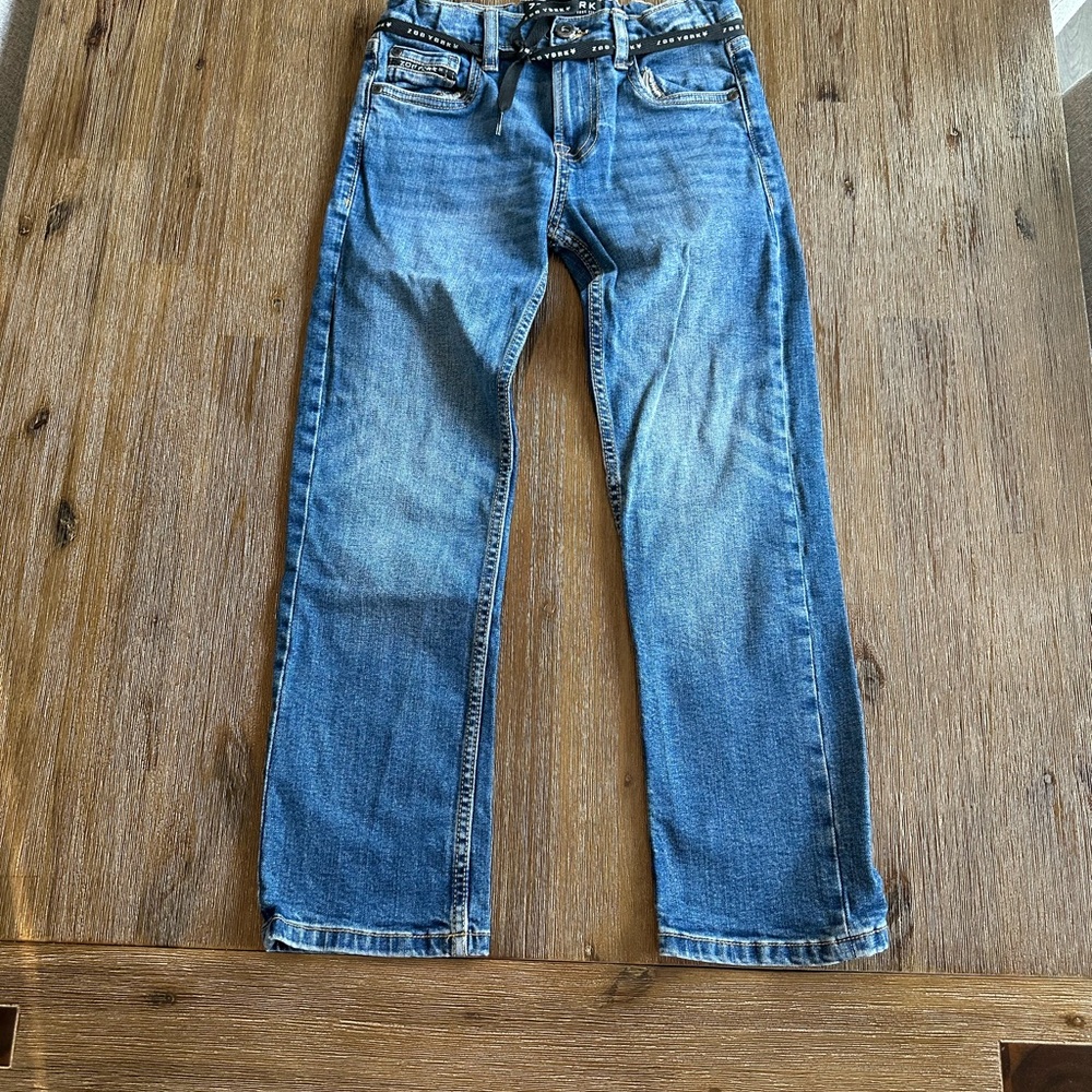 3/20$ Zoo York Kids Straight Blue Jeans size 7/8